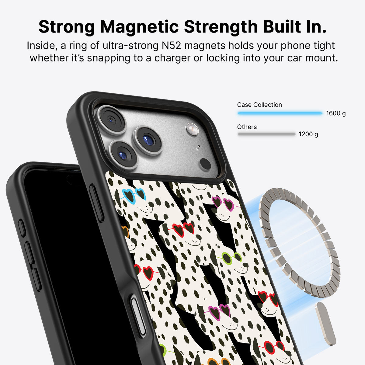 Dalmatian Dog - iPhone 17 Pro Case, #case type_core (magsafe)