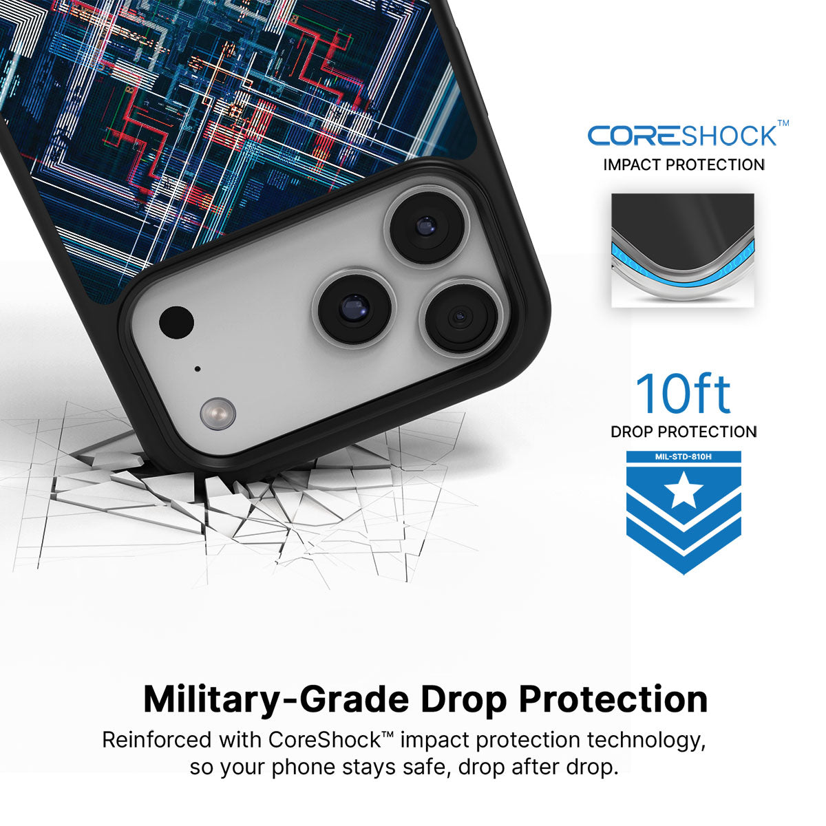 Electropolis - iPhone 17 Pro Case #case type_core (magsafe), #case type_core (non magsafe)