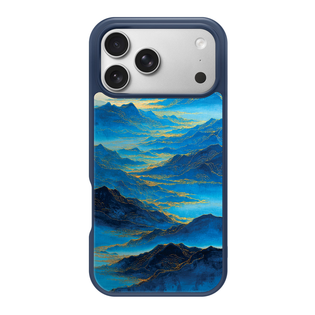 Ethereal Dawn design back view – iPhone 17 Pro case