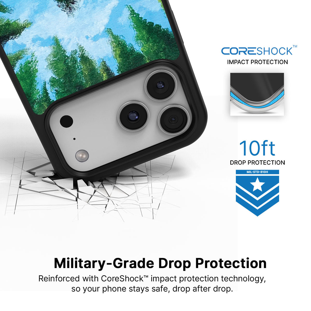 Forest Bathing - iPhone 17 Pro Case #case type_core (magsafe), #case type_core (non magsafe)