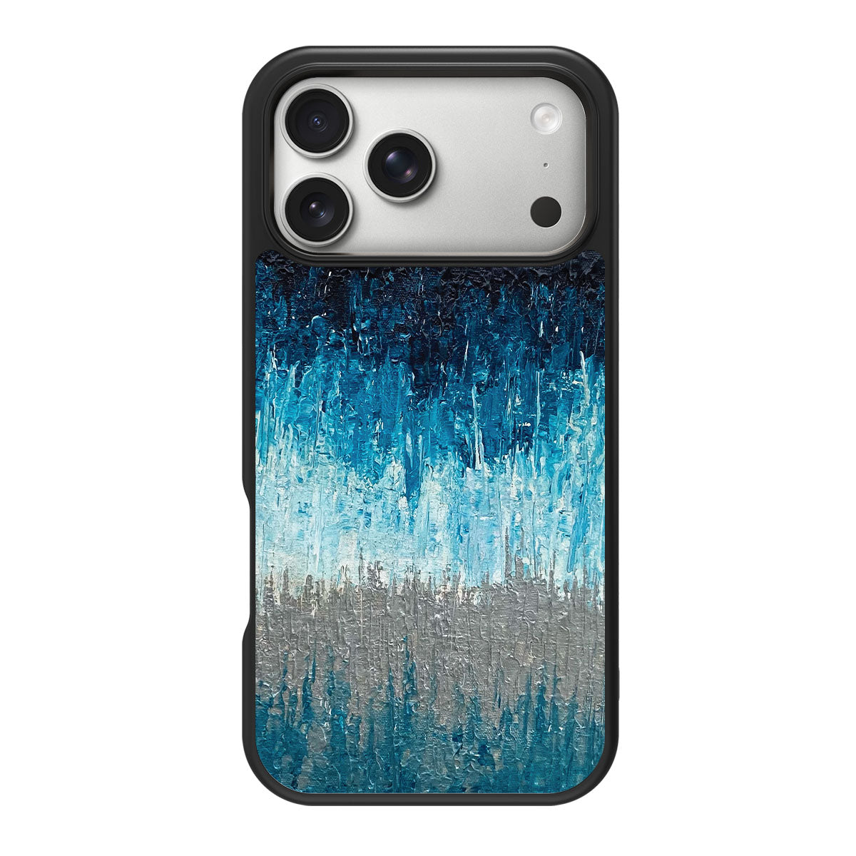 Impasto Tides - iPhone 17 Pro Case #case type_core (magsafe), #case type_core (non magsafe)