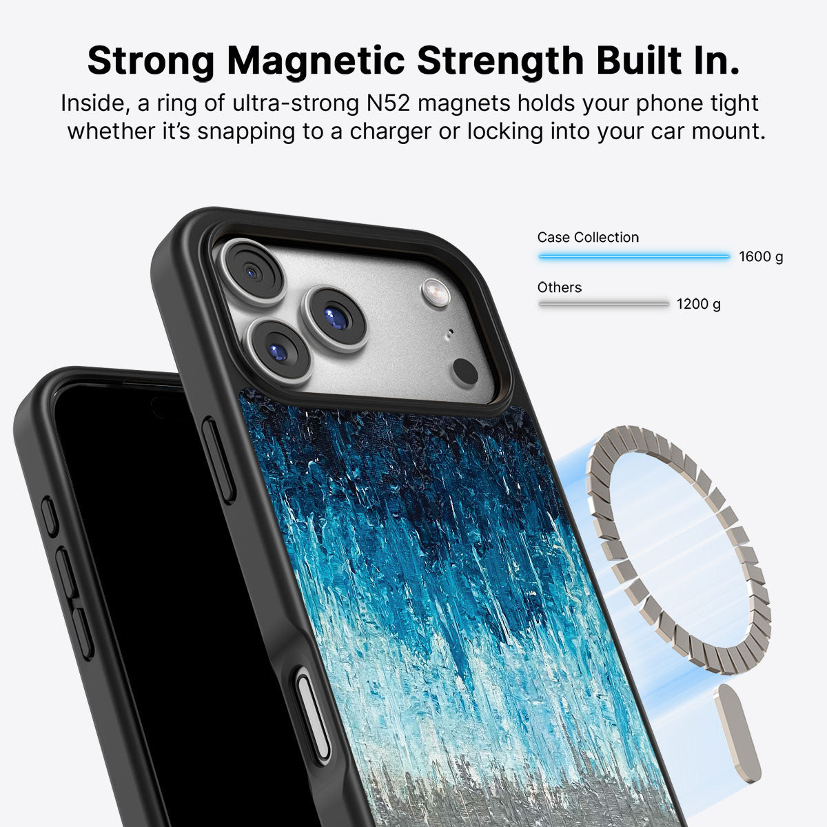 Impasto Tides - iPhone 17 Pro Case #case type_core (magsafe)