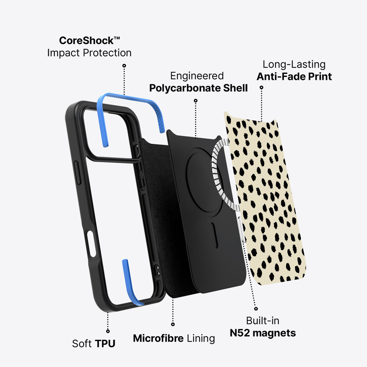 Luxe Beige - iPhone 17 Pro Case #case type_core (magsafe)