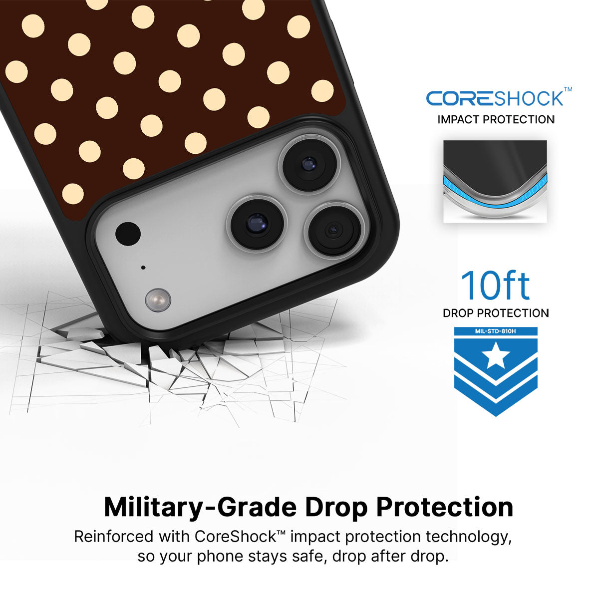 Nutty Choco - iPhone 17 Pro Case #case type_core (magsafe), #case type_core (non magsafe)