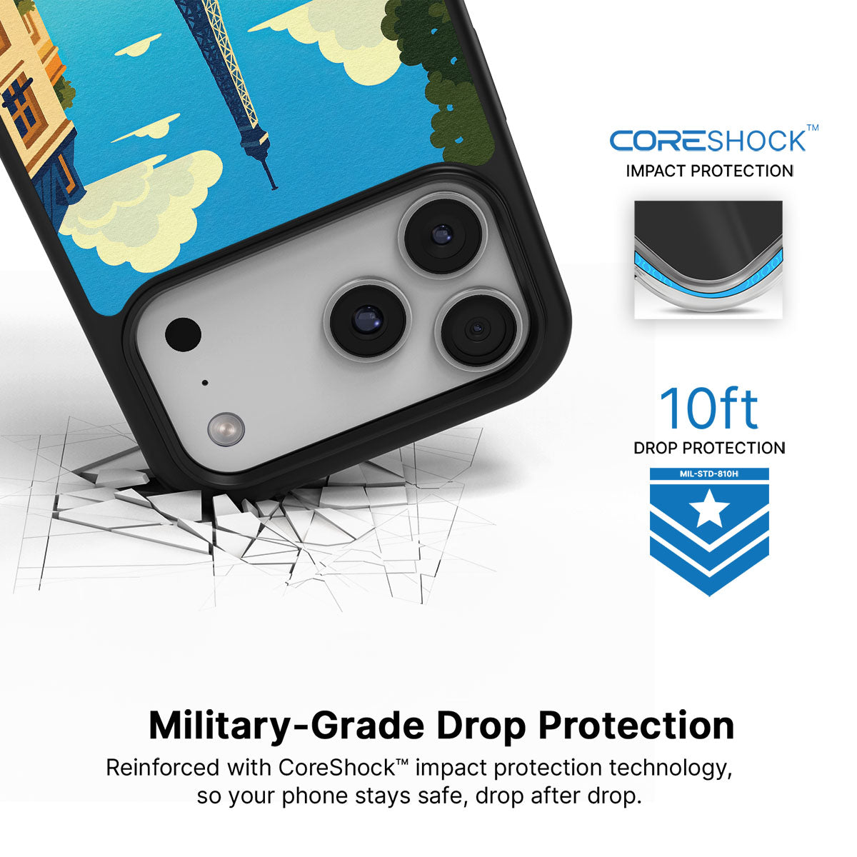 Paris - iPhone 17 Pro Case #case type_core (magsafe), #case type_core (non magsafe)