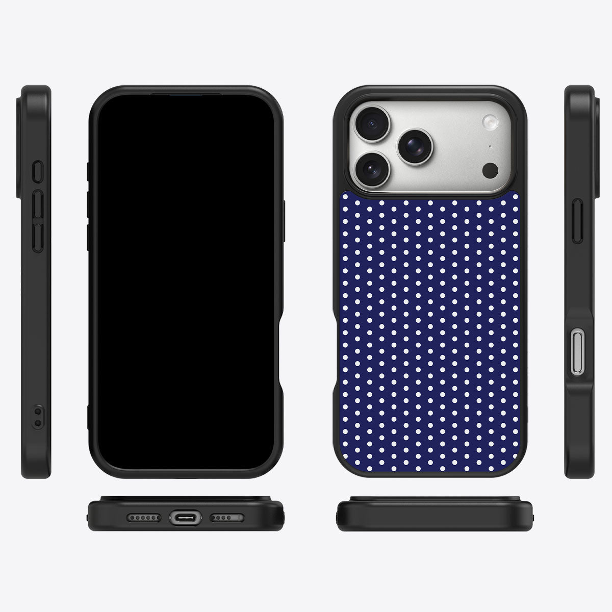 Rainy Sky iPhone 17 Pro case cover – multi-angle view