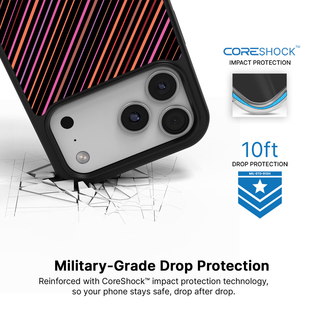 Rave Code - iPhone 17 Pro Case #case type_core (magsafe), #case type_core (non magsafe)