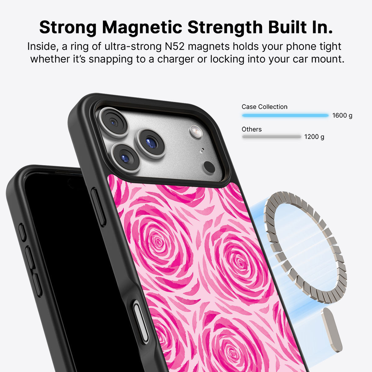 Rosy Reverie - iPhone 17 Pro Case  #case type_core (magsafe)