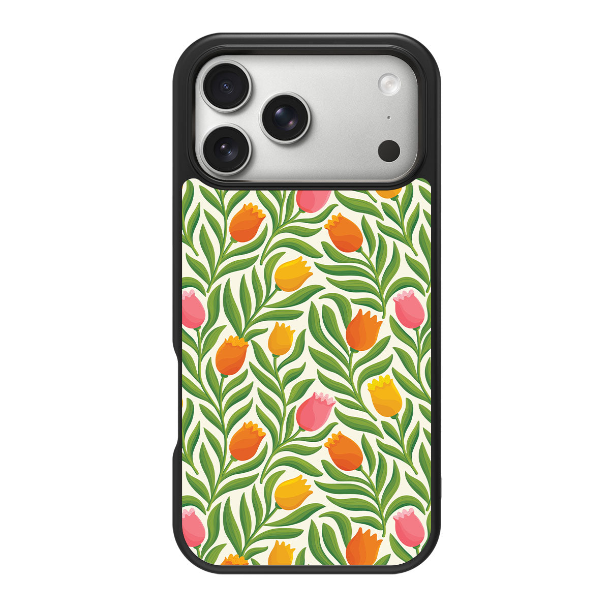 Floral iPhone 17 Pro Case – Cherry Blossom