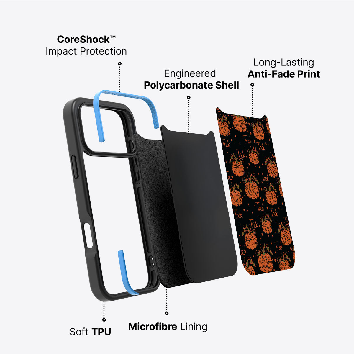 Trick Treat - iPhone 17 Pro Case, #case type_core (non magsafe)