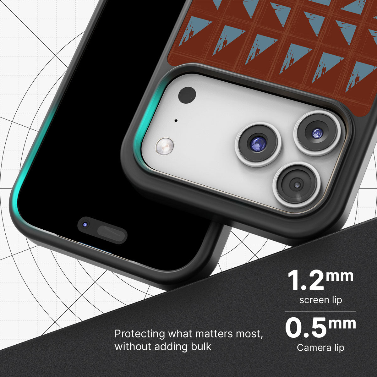 Winter Kilim - iPhone 17 Pro Case, #case type_core (magsafe), #case type_core (non magsafe)