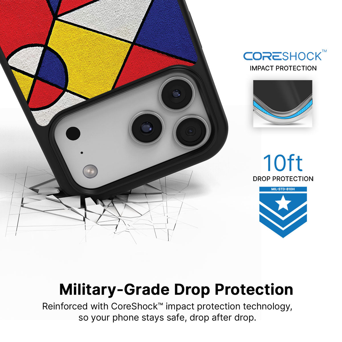 Bauhaus Proper - iPhone 17 Pro Max Case #case type_core (magsafe), #case type_core (non magsafe)