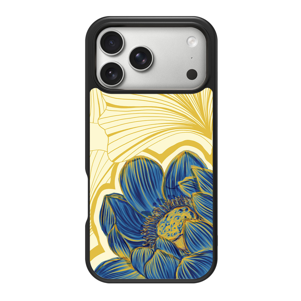 Blue Lotus - iPhone 17 Pro Max Case #case type_core (magsafe), #case type_core (non magsafe)
