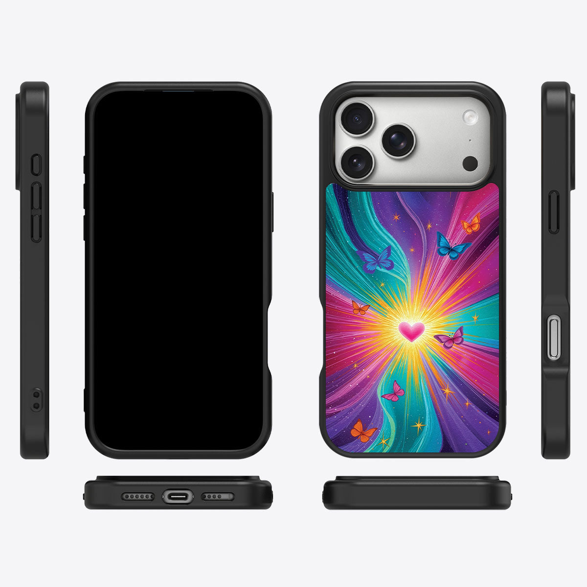 Galaxy Designer iPhone 17 Pro Max Case – Cosmic Aura | MagSafe