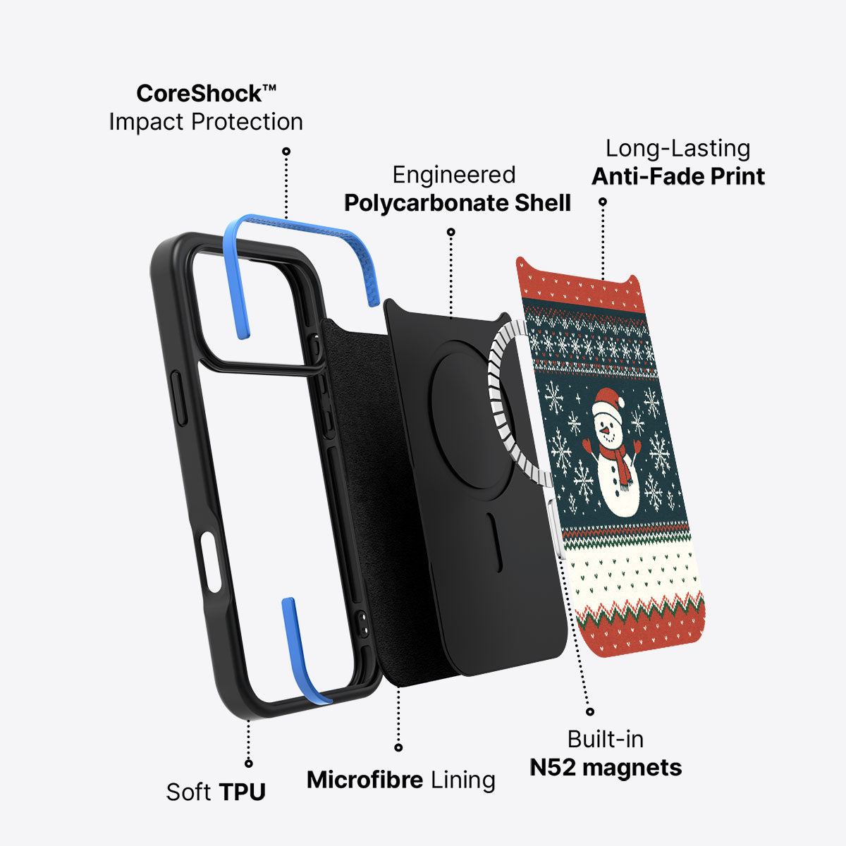 Cozy Christmas - iPhone 17 Pro Max Case #case type_core (magsafe)