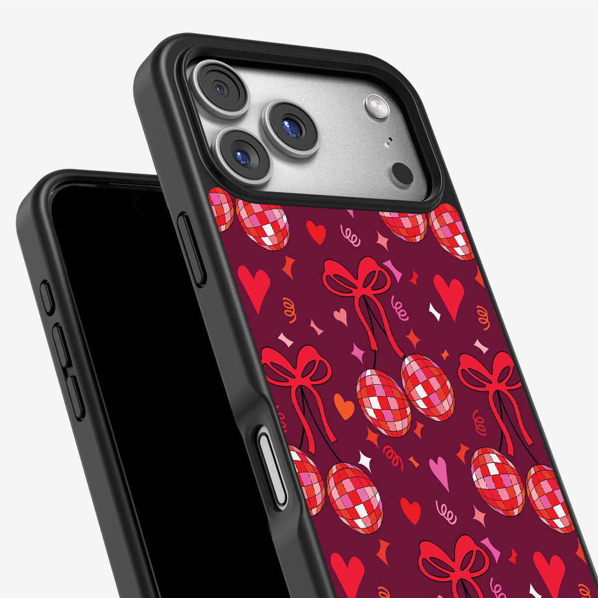 Disco Cherries - iPhone 17 Pro Max Case #case type_core (non magsafe)