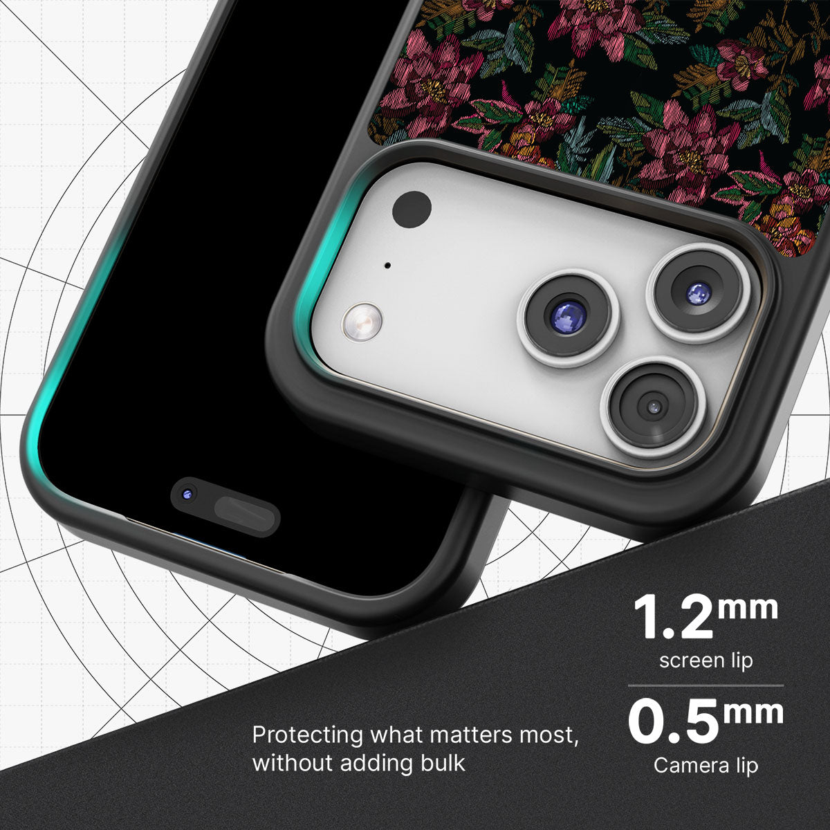 Floral Tapestry - iPhone 17 Pro Max Case #case type_core (magsafe), #case type_core (non magsafe)