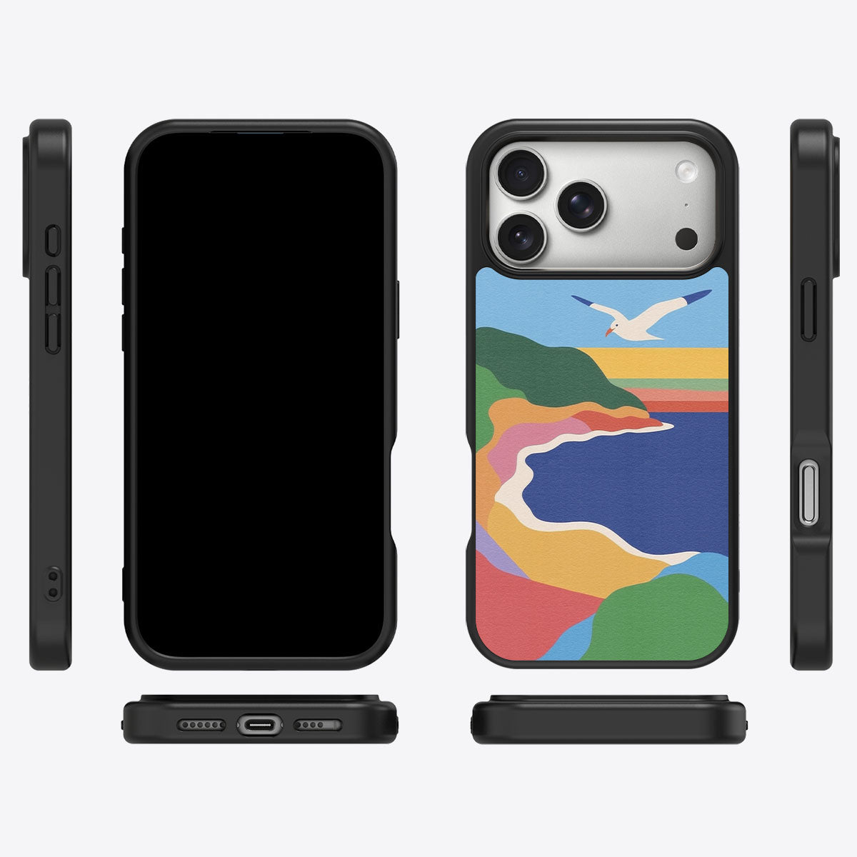 Joy Beach - iPhone 17 Pro Max Case #case type_core (magsafe), #case type_core (non magsafe)