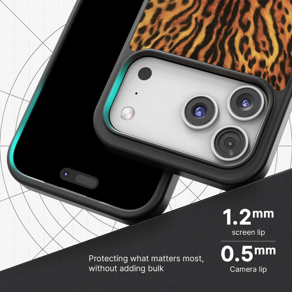 Leopard Trail - iPhone 17 Pro Max Case  #case type_core (magsafe), #case type_core (non magsafe)