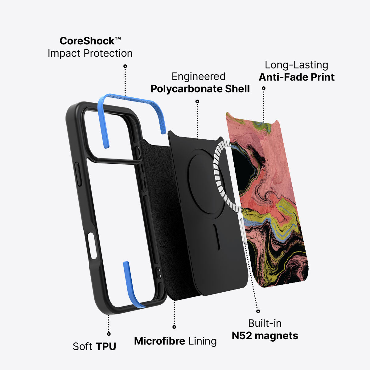 Melting Icecream - iPhone 17 Pro Max Case, #case type_core (magsafe)