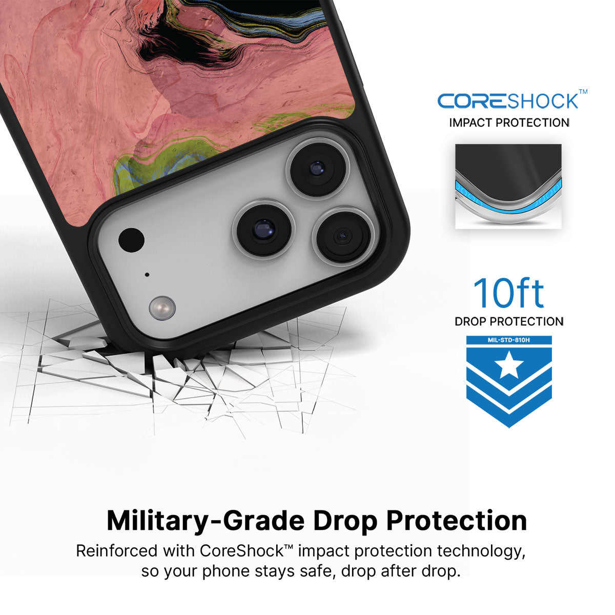 Melting Icecream - iPhone 17 Pro Max Case, #case type_core (magsafe), #case type_core (non magsafe)