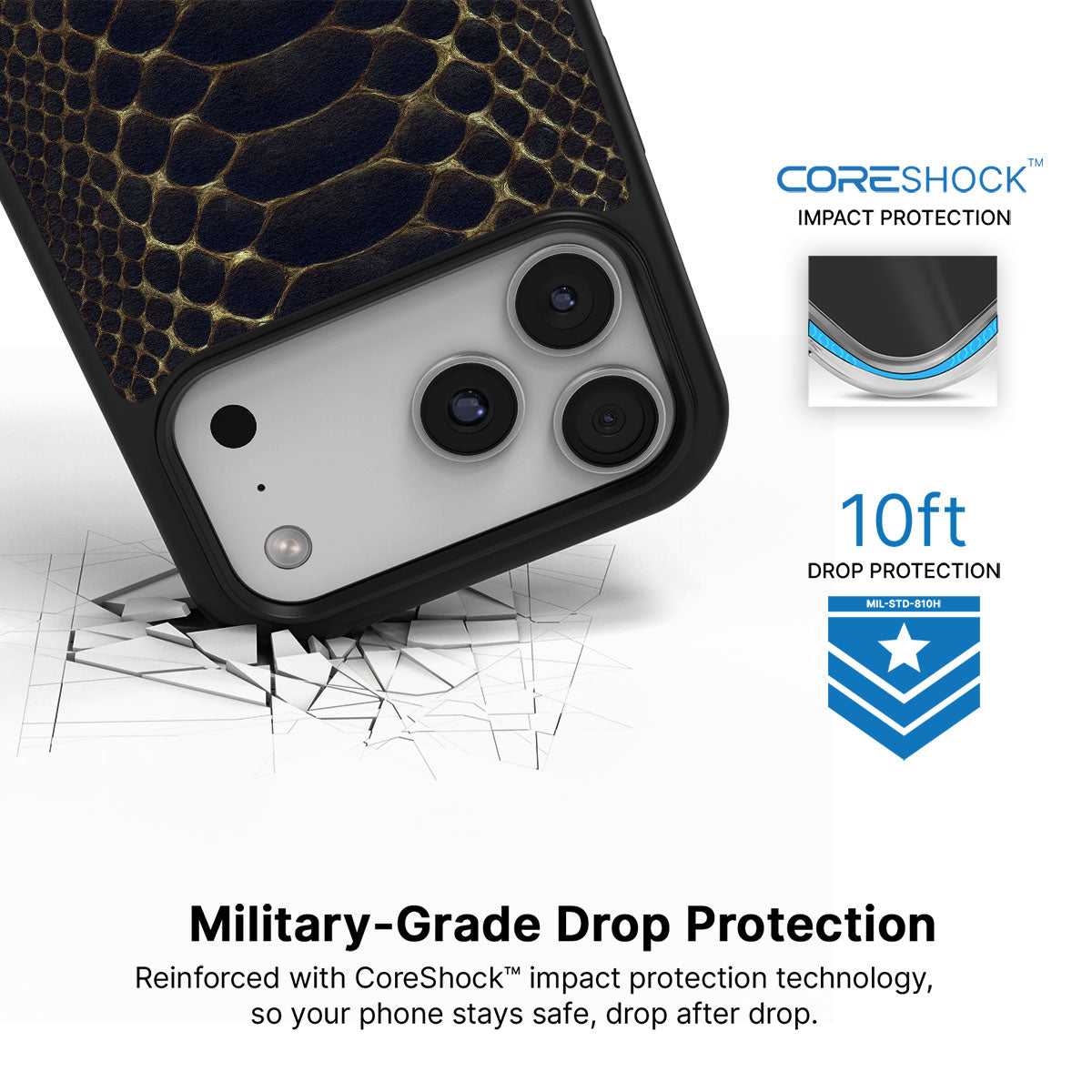 Midnight Crawl - iPhone 17 Pro Max Case  #case type_core (magsafe), #case type_core (non magsafe)