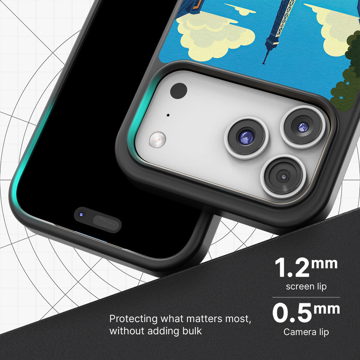 Paris - iPhone 17 Pro Max Case #case type_core (magsafe), #case type_core (non magsafe)