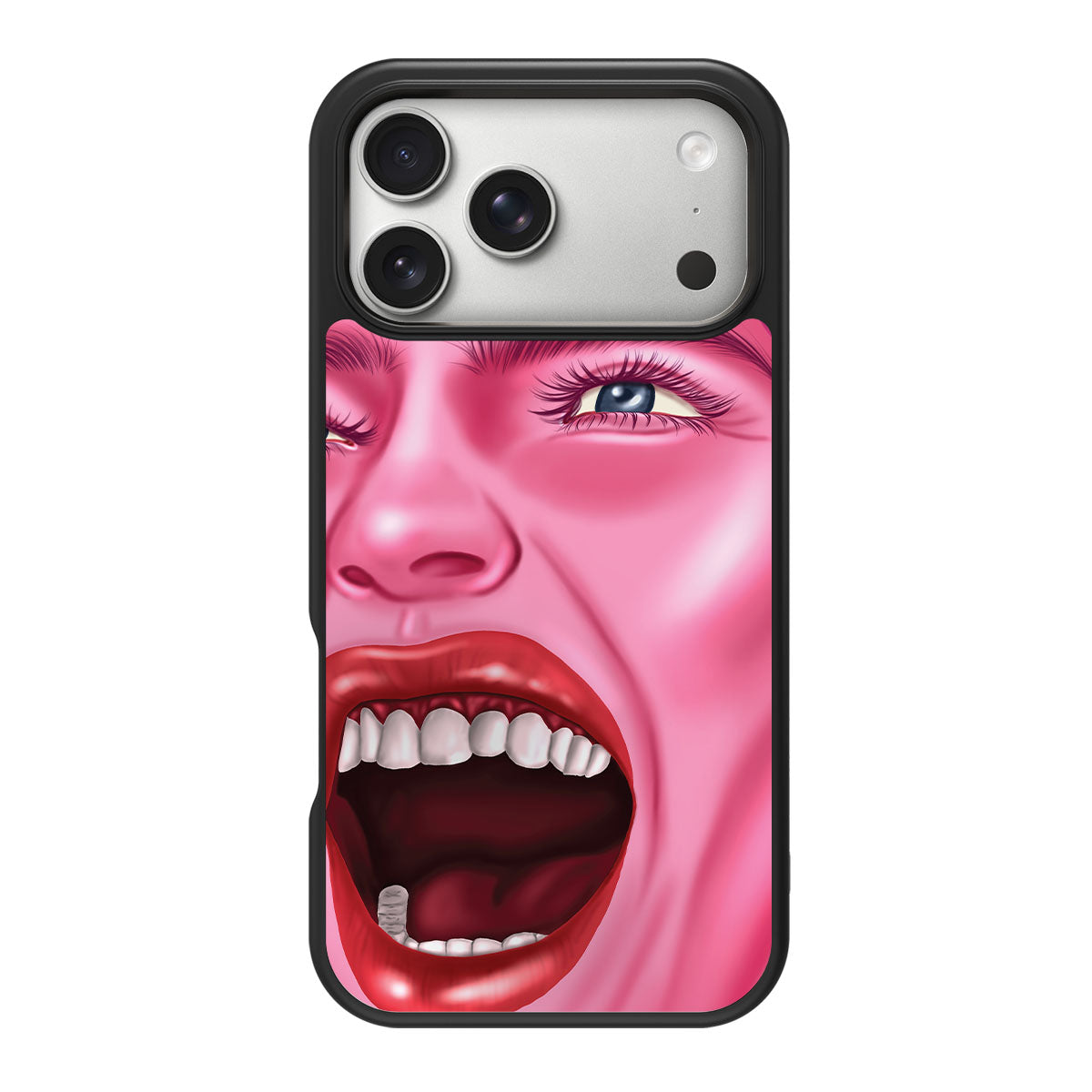 Pink Rage - iPhone 17 Pro Max Case #case type_core (magsafe), #case type_core (non magsafe)