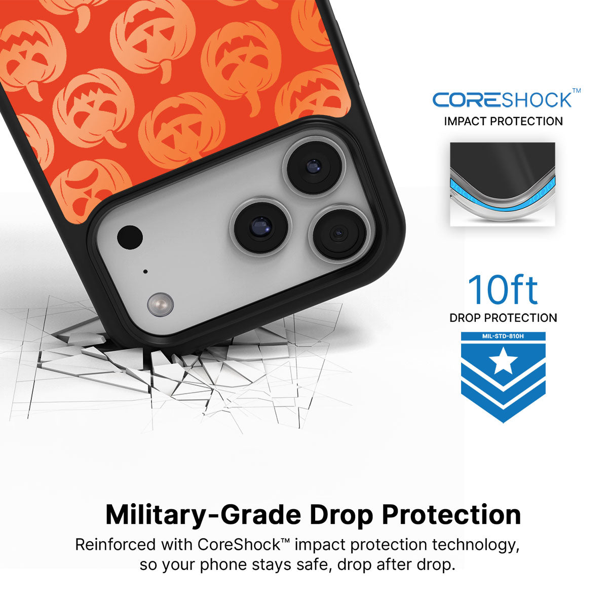 Pumpkin Parade - iPhone 17 Pro Max Case #case type_core (magsafe), #case type_core (non magsafe)