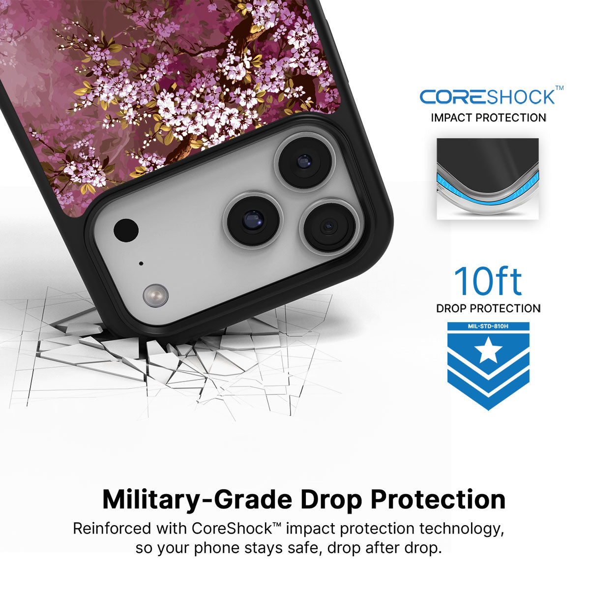 Rose Whisper - iPhone 17 Pro Max Case #case type_core (magsafe), #case type_core (non magsafe)