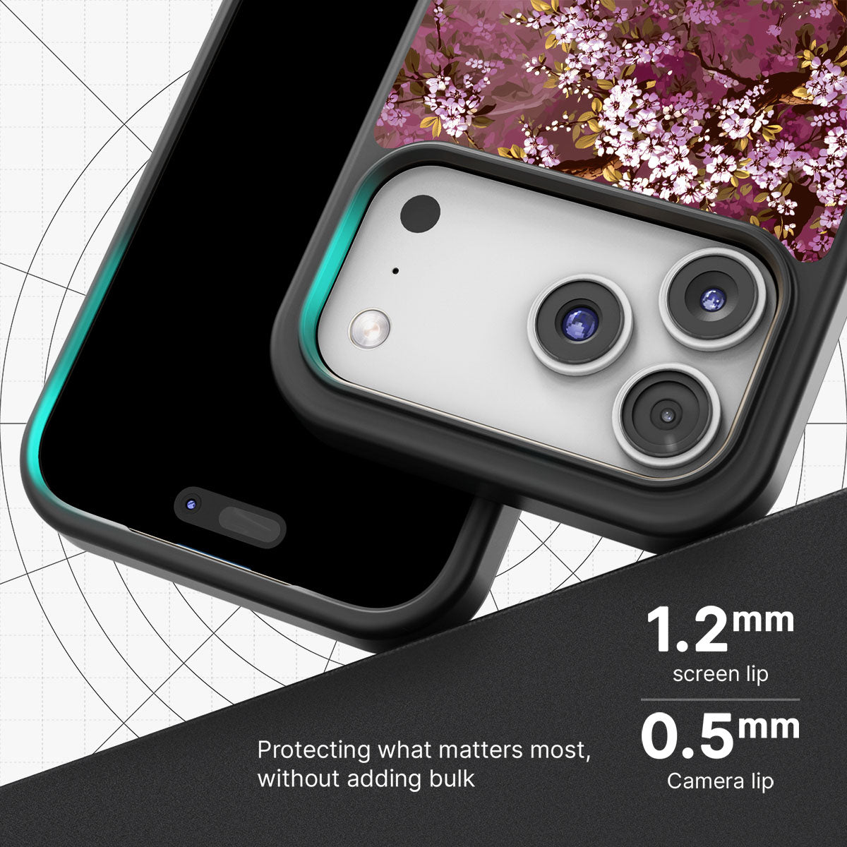 Rose Whisper - iPhone 17 Pro Max Case #case type_core (magsafe), #case type_core (non magsafe)