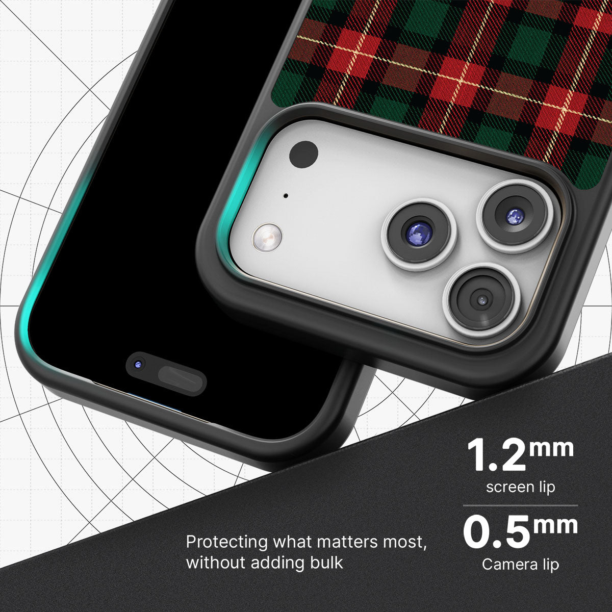 Royal Tartan - iPhone 17 Pro Max Case #case type_core (magsafe), #case type_core (non magsafe)