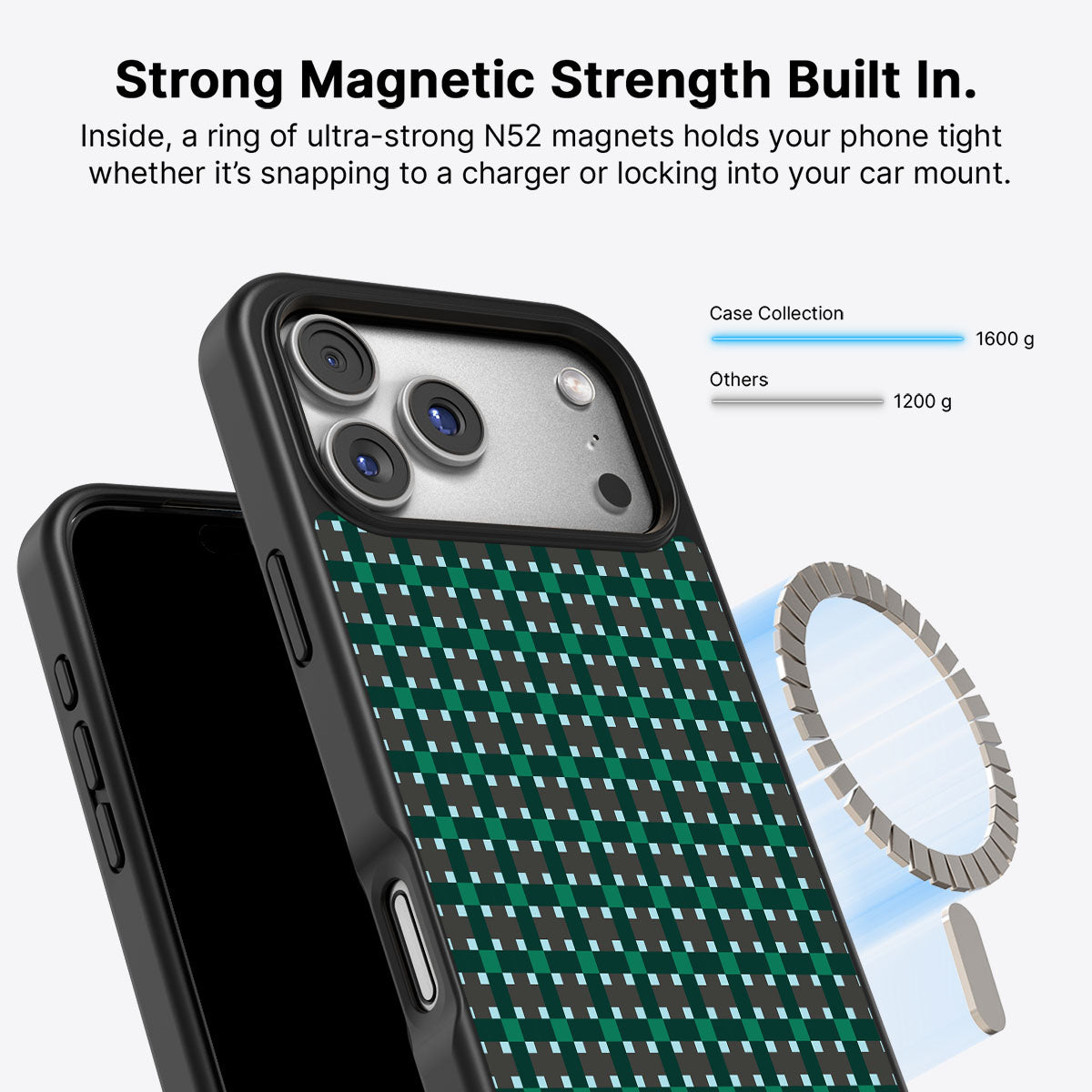 Sea of Emeralds - iPhone 17 Pro Max Case #case type_core (magsafe)