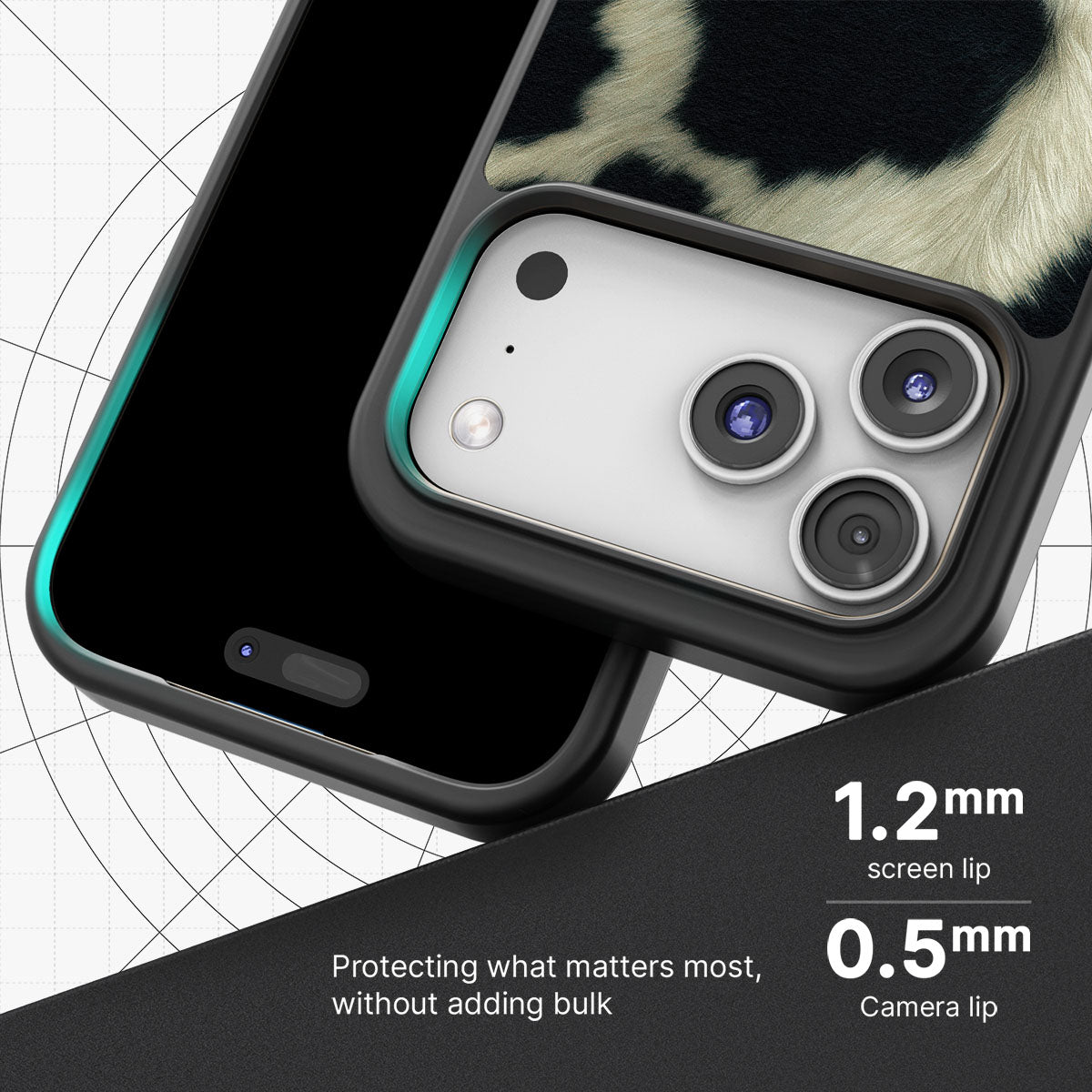 Swiss Cow - iPhone 17 Pro Max Case  #case type_core (magsafe), #case type_core (non magsafe)