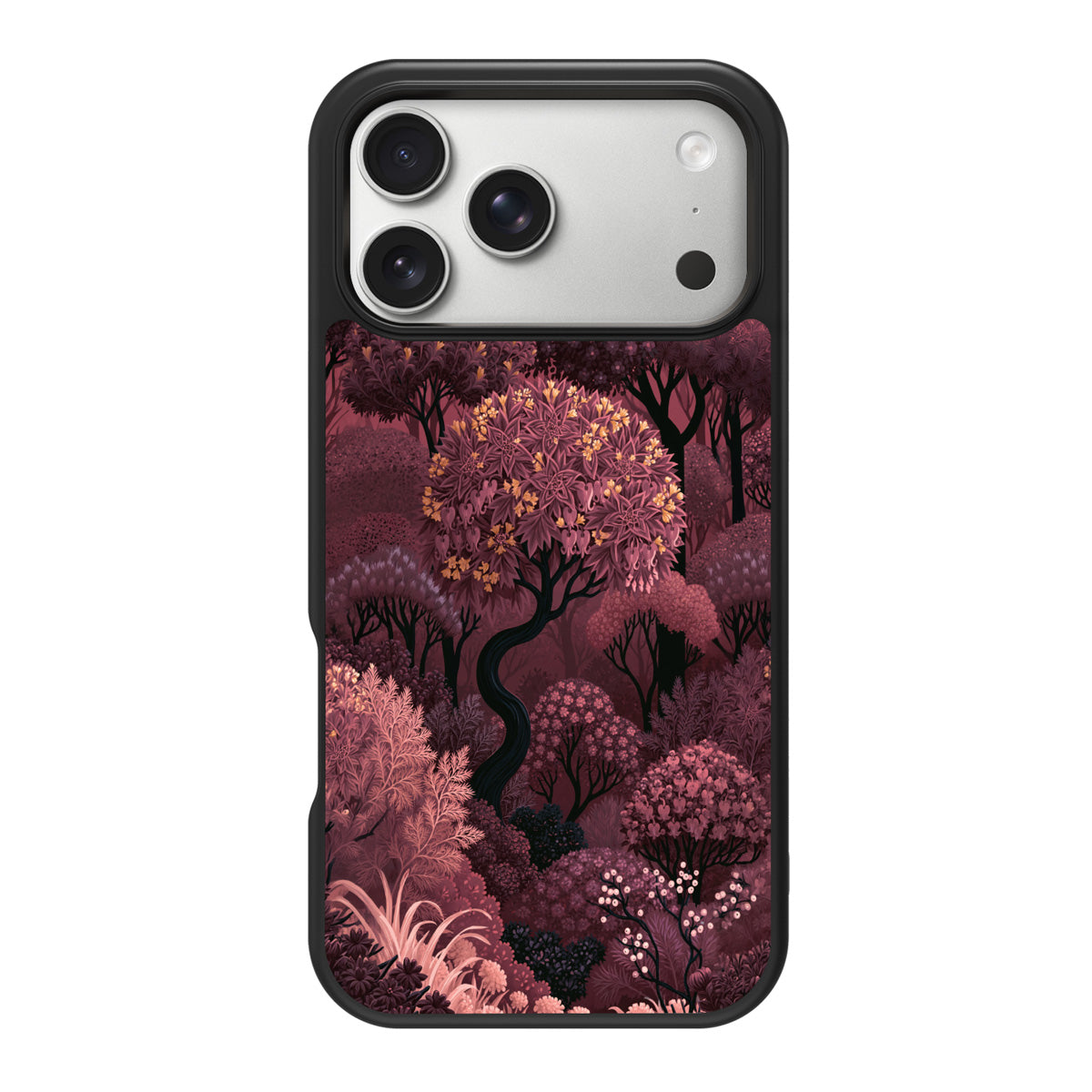 Velvet Reverie design back view – iPhone 17 Pro Max case