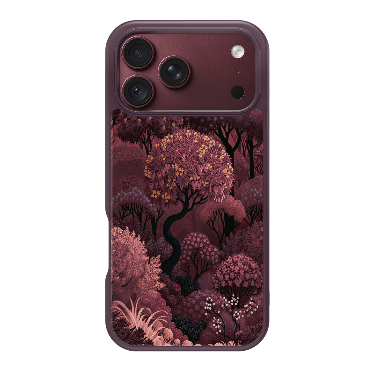 Velvet Reverie design back view – iPhone 17 Pro Max case