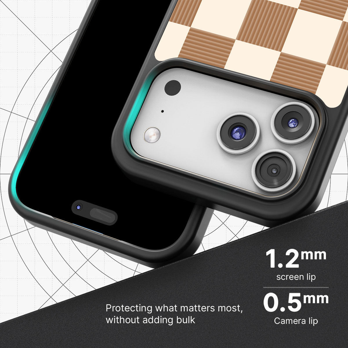 Vintage Mocha - iPhone 17 Pro Max Case #case type_core (magsafe), #case type_core (non magsafe)