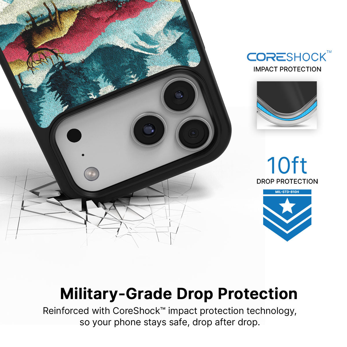 Winter Impressions - iPhone 17 Pro Max Case #case type_core (magsafe), #case type_core (non magsafe)