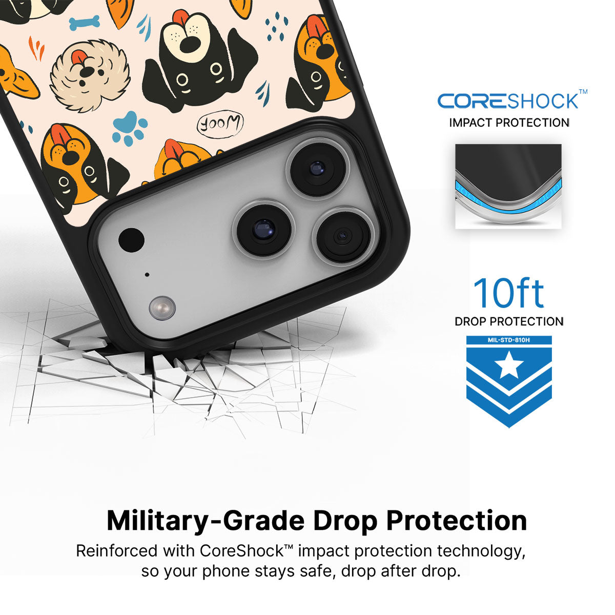 Woof Squad - iPhone 17 Pro Max Case, #case type_core (magsafe), #case type_core (non magsafe)