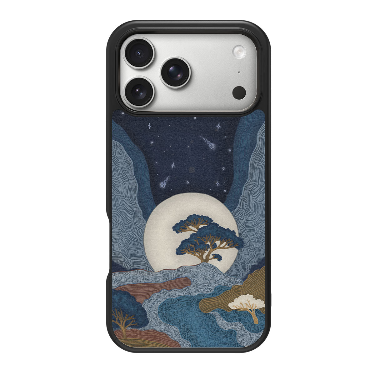 Aura Farming design back view – iPhone 18 Pro case