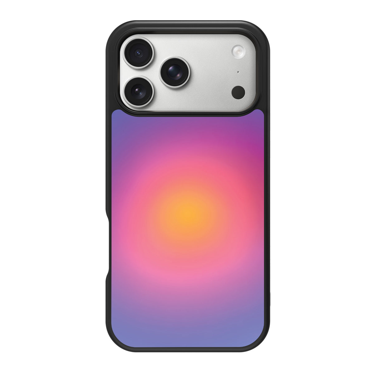 Aura Glow design back view – iPhone 18 Pro case