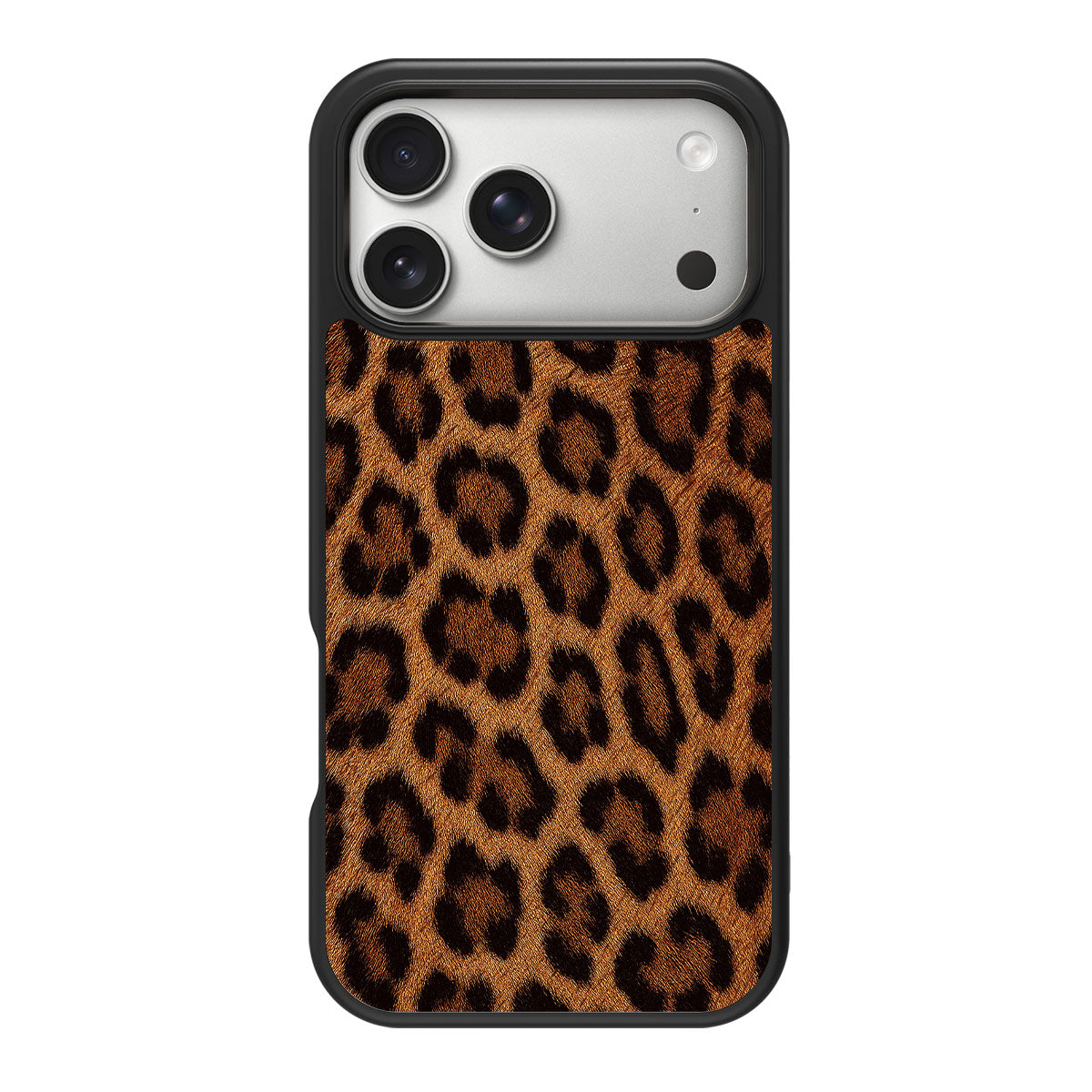 Classic Leopard design back view – iPhone 18 Pro case