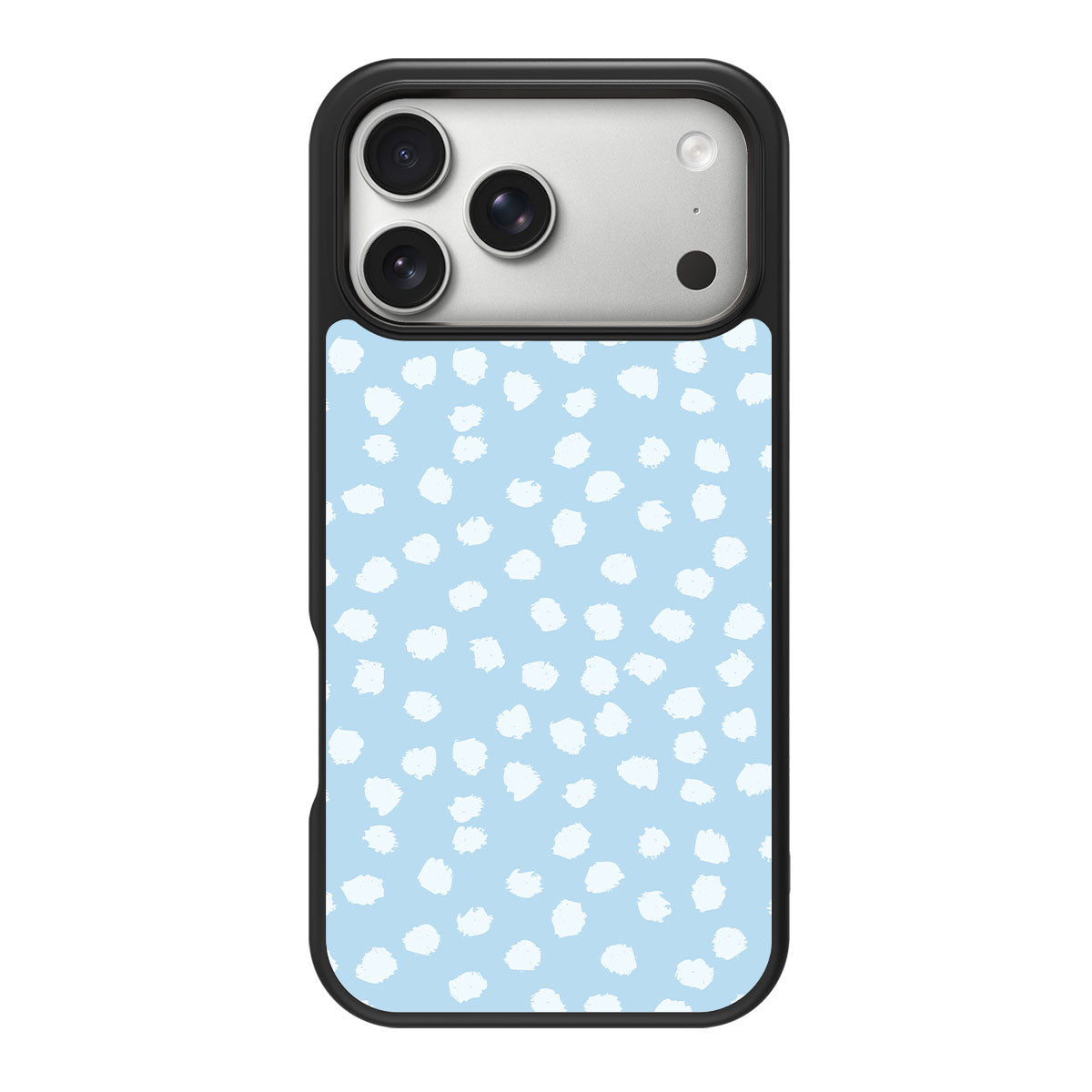 Cloud Dots design back view – iPhone 18 Pro case