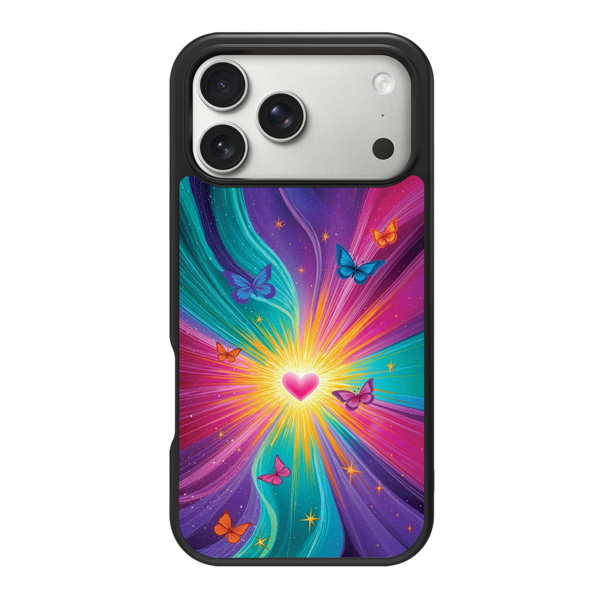Galaxy Designer iPhone 18 Pro Case – Cosmic Aura | MagSafe