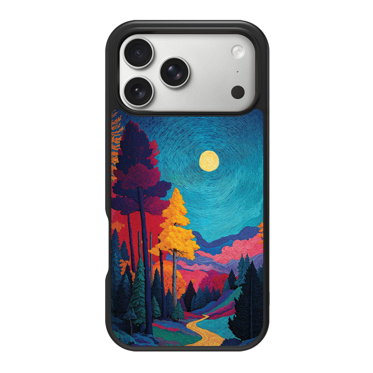 Boho Nature Designer iPhone 18 Pro Case – Folk Valley | MagSafe