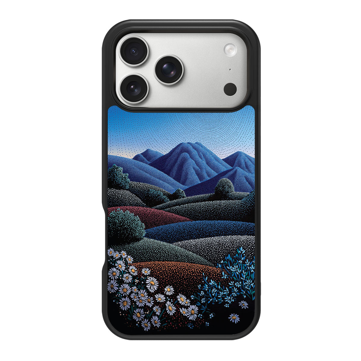Blue Mountain Designer iPhone 18 Pro Case – Indigo Hills | MagSafe