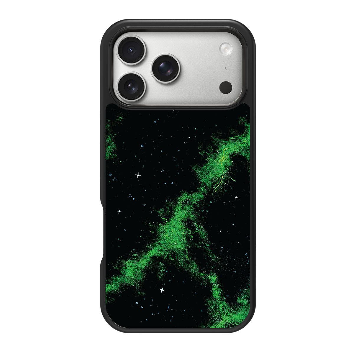 Milkyway Gazing design back view – iPhone 18 Pro case