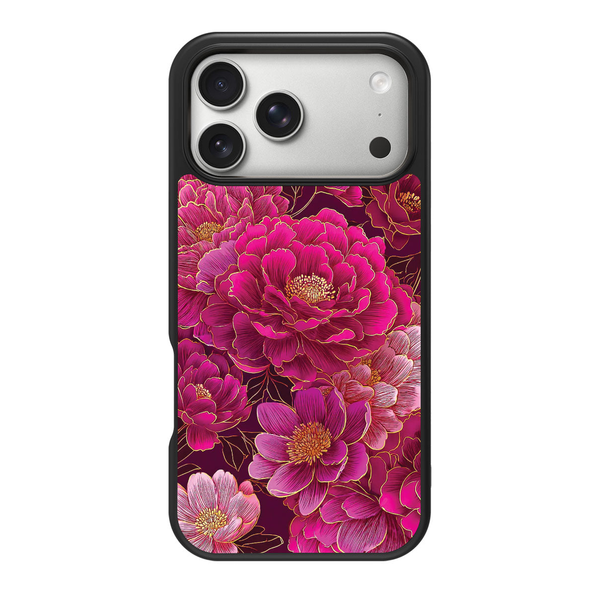 Pink Reverie design back view – iPhone 18 Pro case