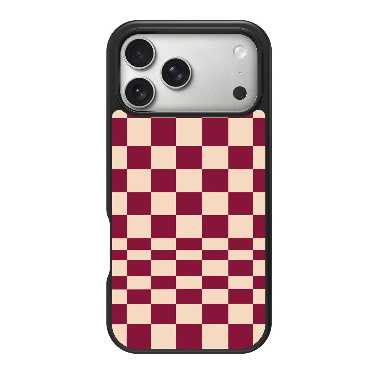 Rouge Board design back view – iPhone 18 Pro case