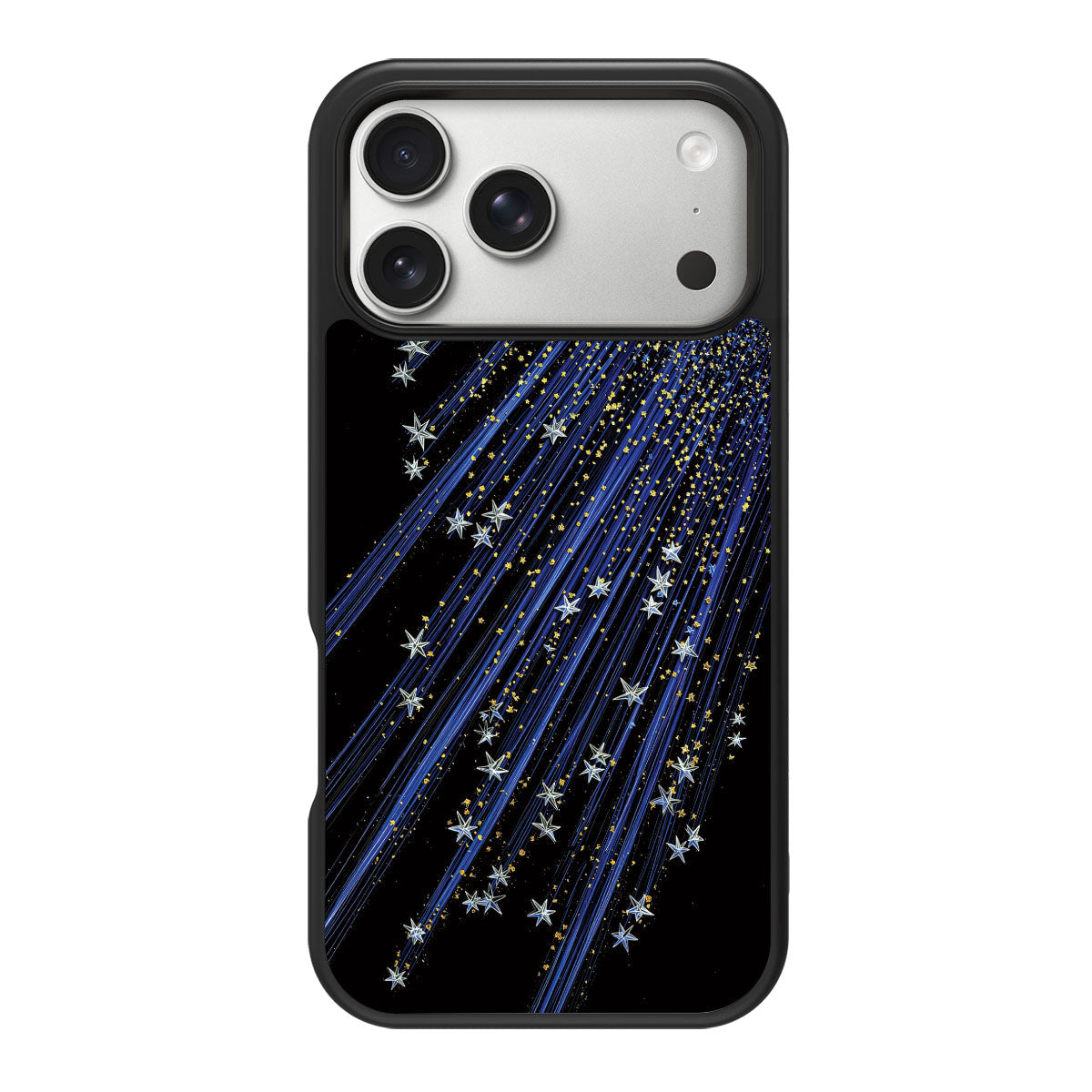Celestial Designer iPhone 18 Pro Case – Star Cascade | MagSafe